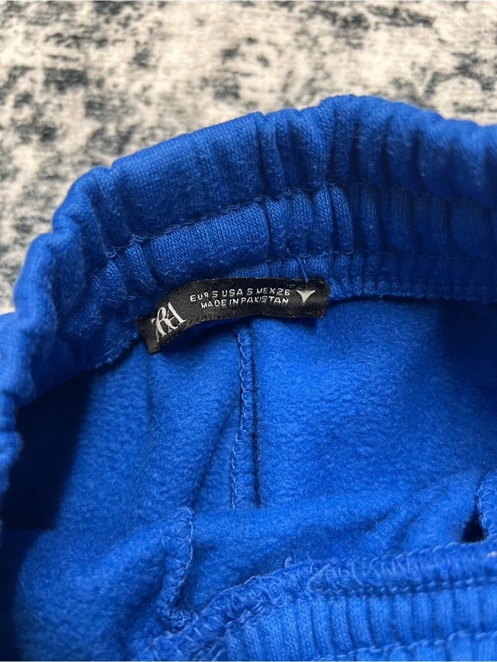 Women’s Blue Fleece Sweatpants - Brand